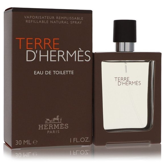 Terre D'Hermes by Hermes Eau De Toilette Spray Spray Refillable 1 oz - Picture 1 of 1